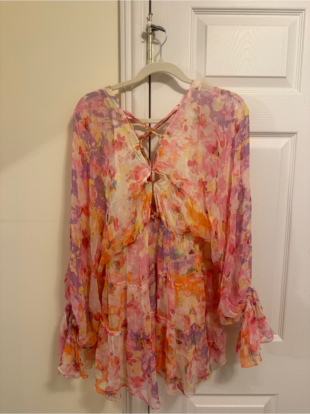 Pink Floral Hemant and Nandita dress - Picture 4 of 4